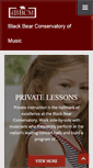 Mobile Screenshot of blackbearmusic.org